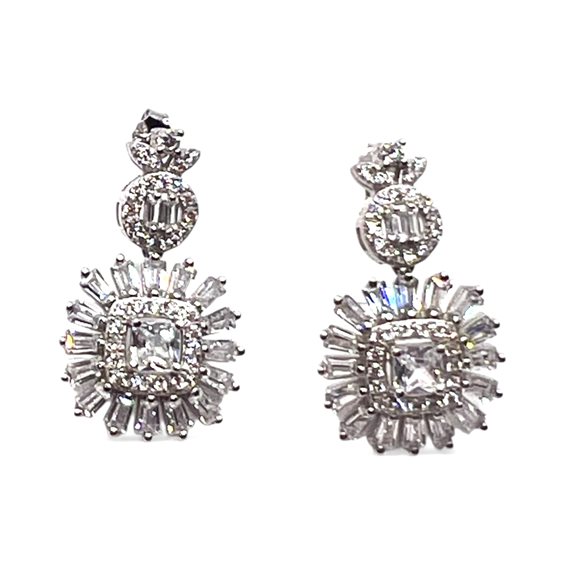 Orecchini Domar Donna Orecchini argento 925 in Argento Cubic Zirconia OR-SET123521 - OR-SET123521